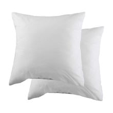 Martha Cotton-Blend European Pillowcases (Set of 2)